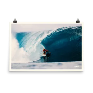 2023 Kelly Slater Poster: Billabong Pro Pipeline, 2022