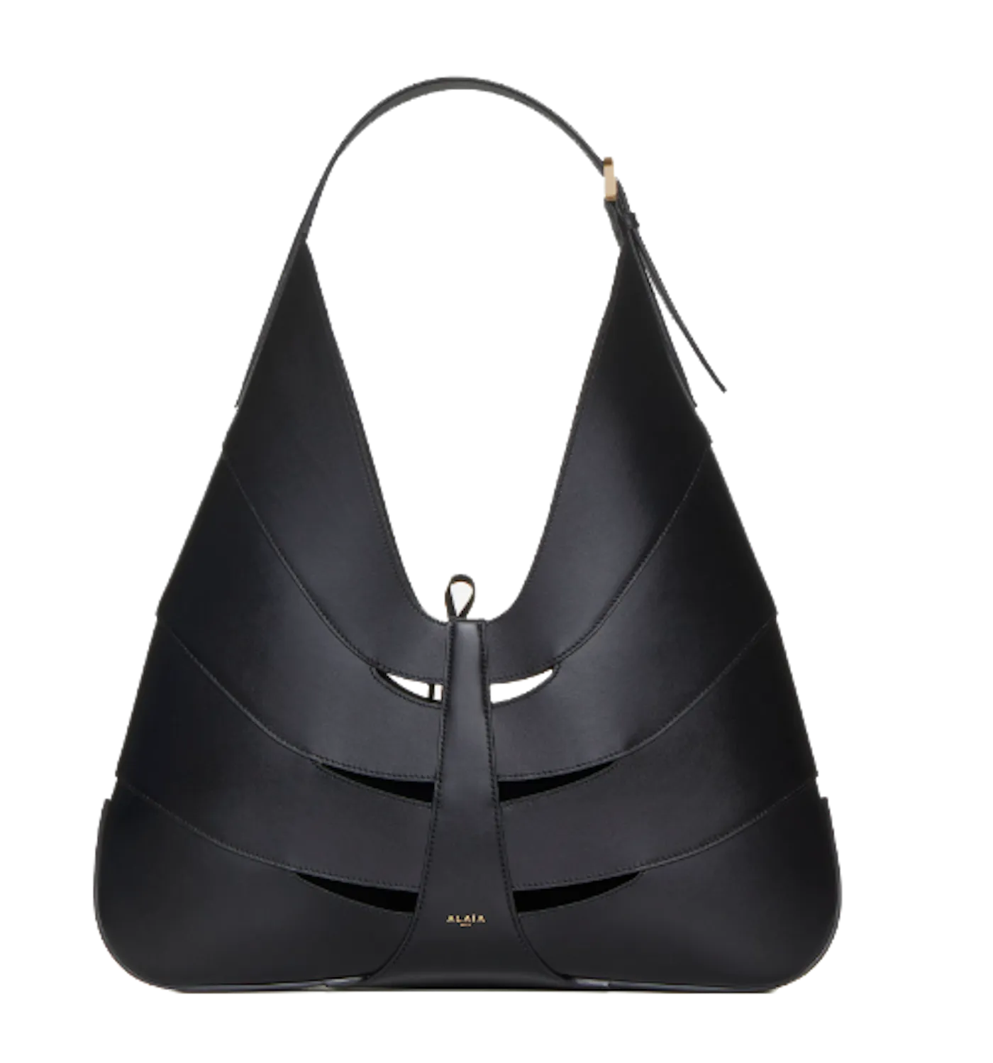 ALAIA DELTA HOBO BLACK