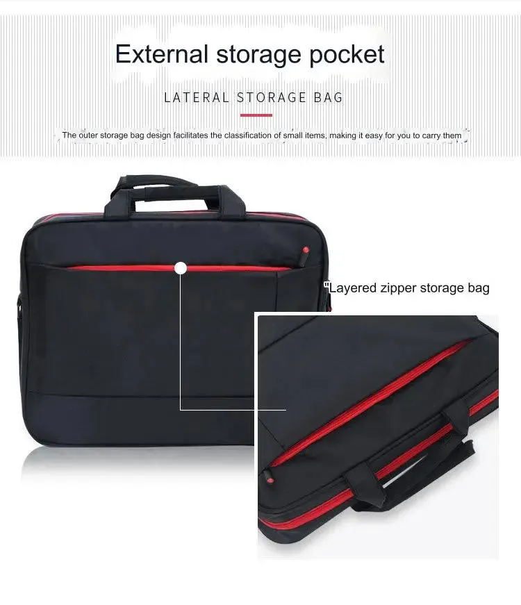 Black Thinkpad Laptop File Bag 4073