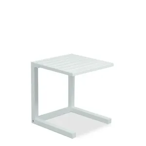 Boston Outdoor Table 450 Square - White