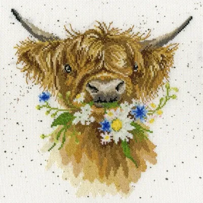 Bothy Threads ~ Daisy Coo Cross Stitch Kit