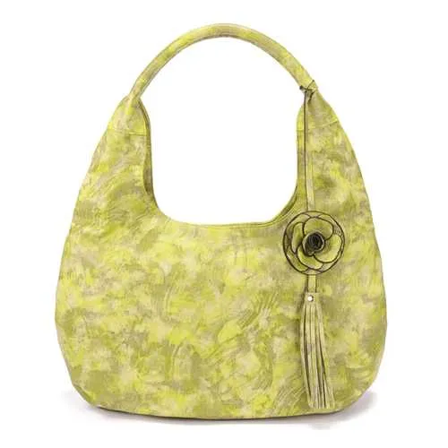 Brenice Women National Style Vintage Floral Crossbody Bag