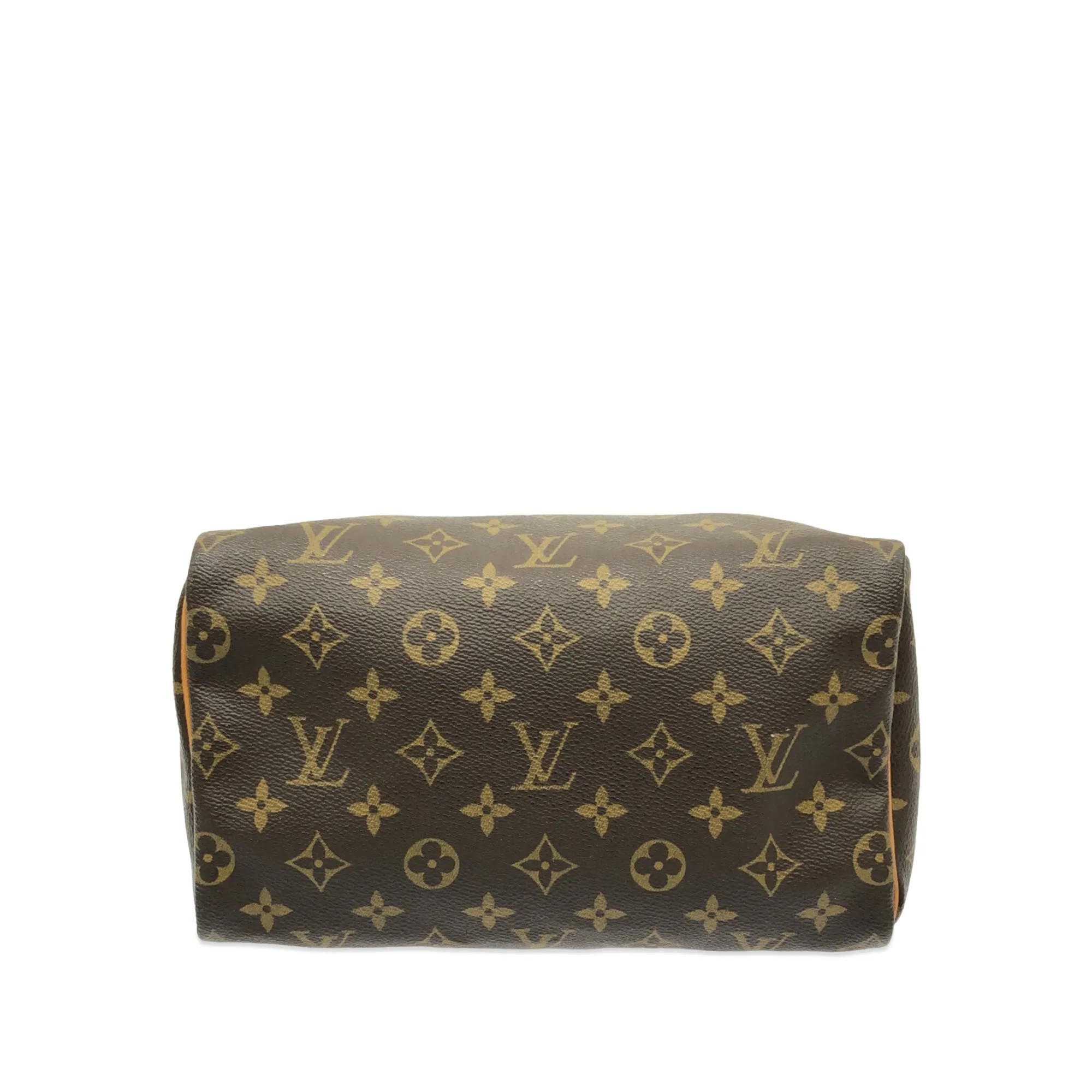 Brown Louis Vuitton Monogram Speedy 25 Boston Bag