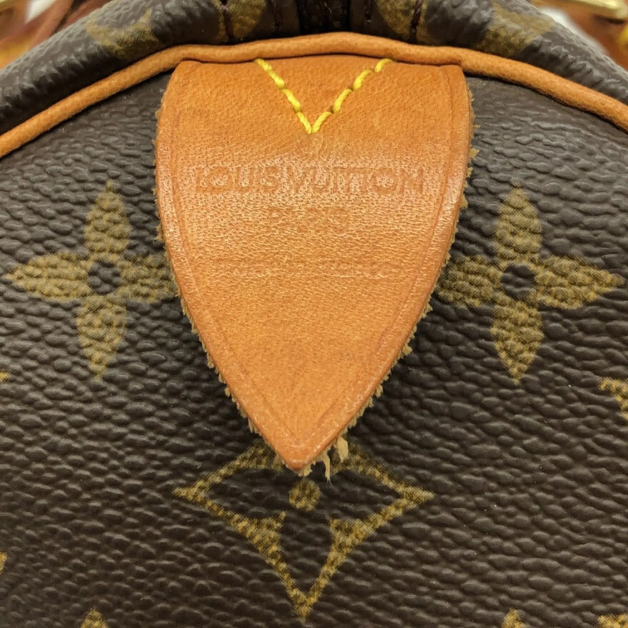 Brown Louis Vuitton Monogram Speedy 25 Boston Bag