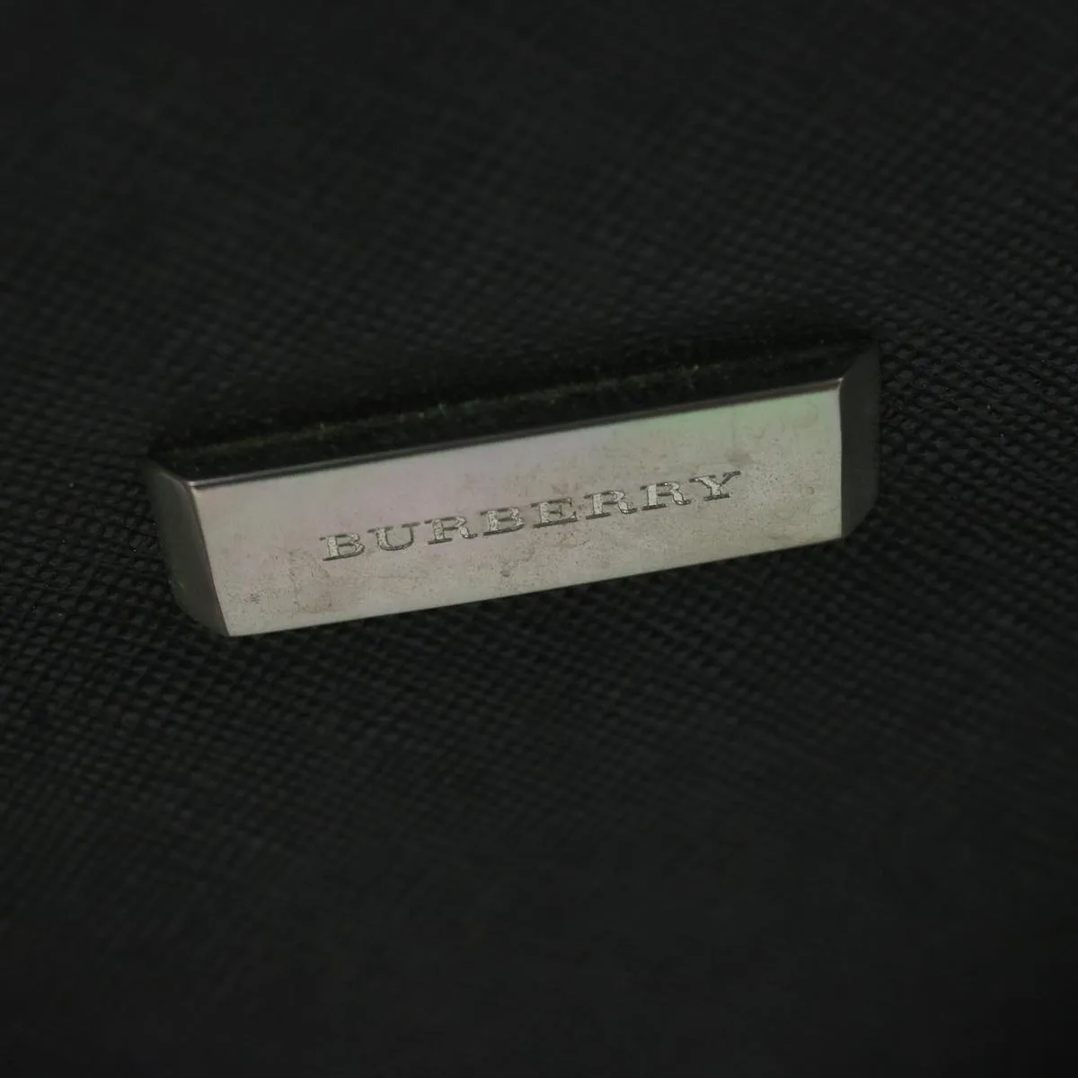 BURBERRY Briefcase Leather Black  ep2580