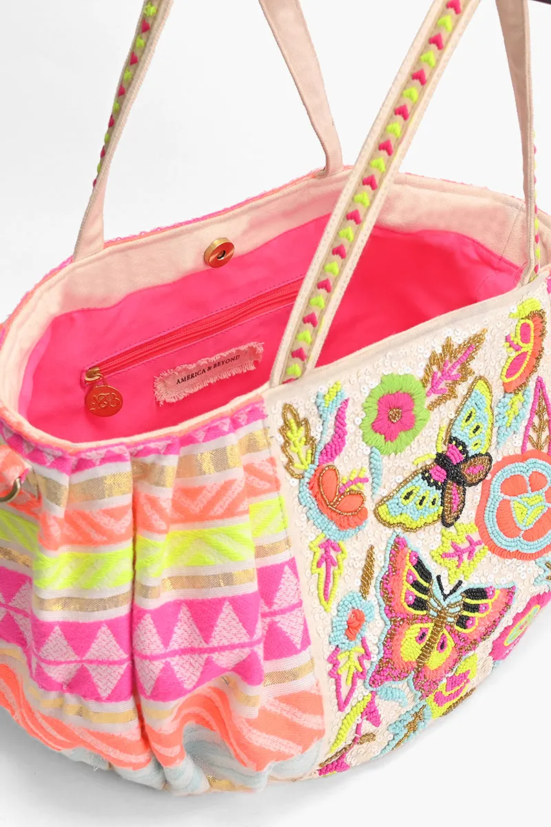 Butterfly Kaleidoscope Tote