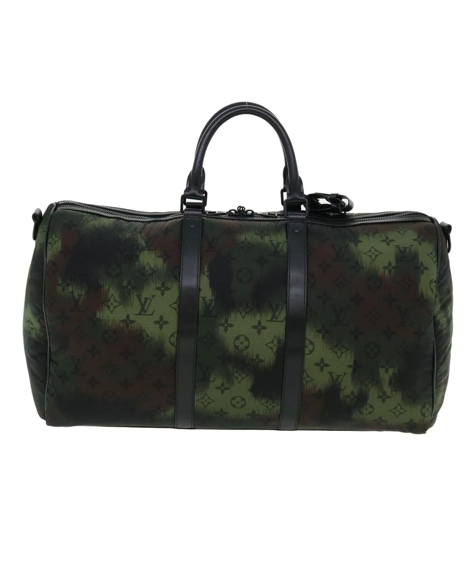 Camouflage Keepall Bandouliere 50 Boston Bag