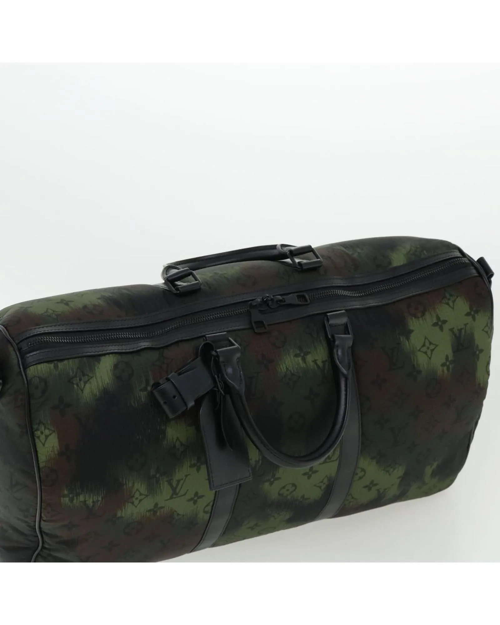 Camouflage Keepall Bandouliere 50 Boston Bag