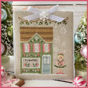 Country Cottage Needleworks - Nutcracker Village - Dew Drop's Flower Shop 10