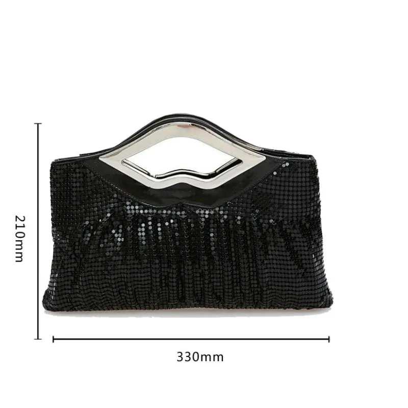 Dazzling Sequin Encrusted Shoulder Bag