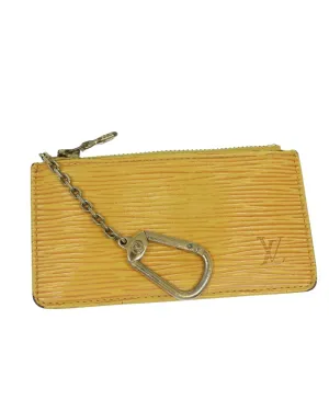 Epi Leather Pochette Cles Coin Purse