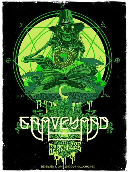 GRAVEYARD / EARTHLESS - Chicago 2015 by Vance Kelly