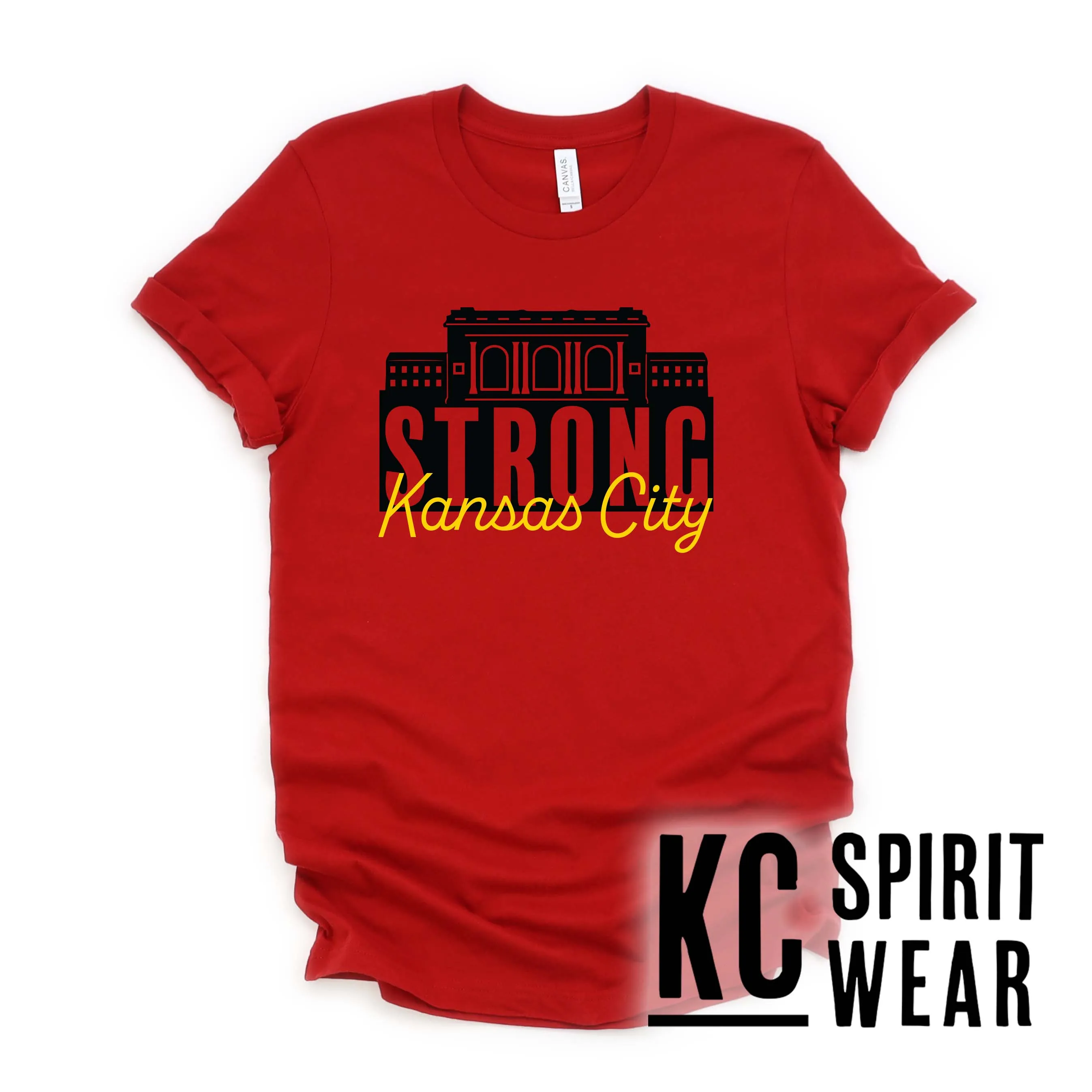 KC Strong -- BELLA CANVAS - Jersey Tee