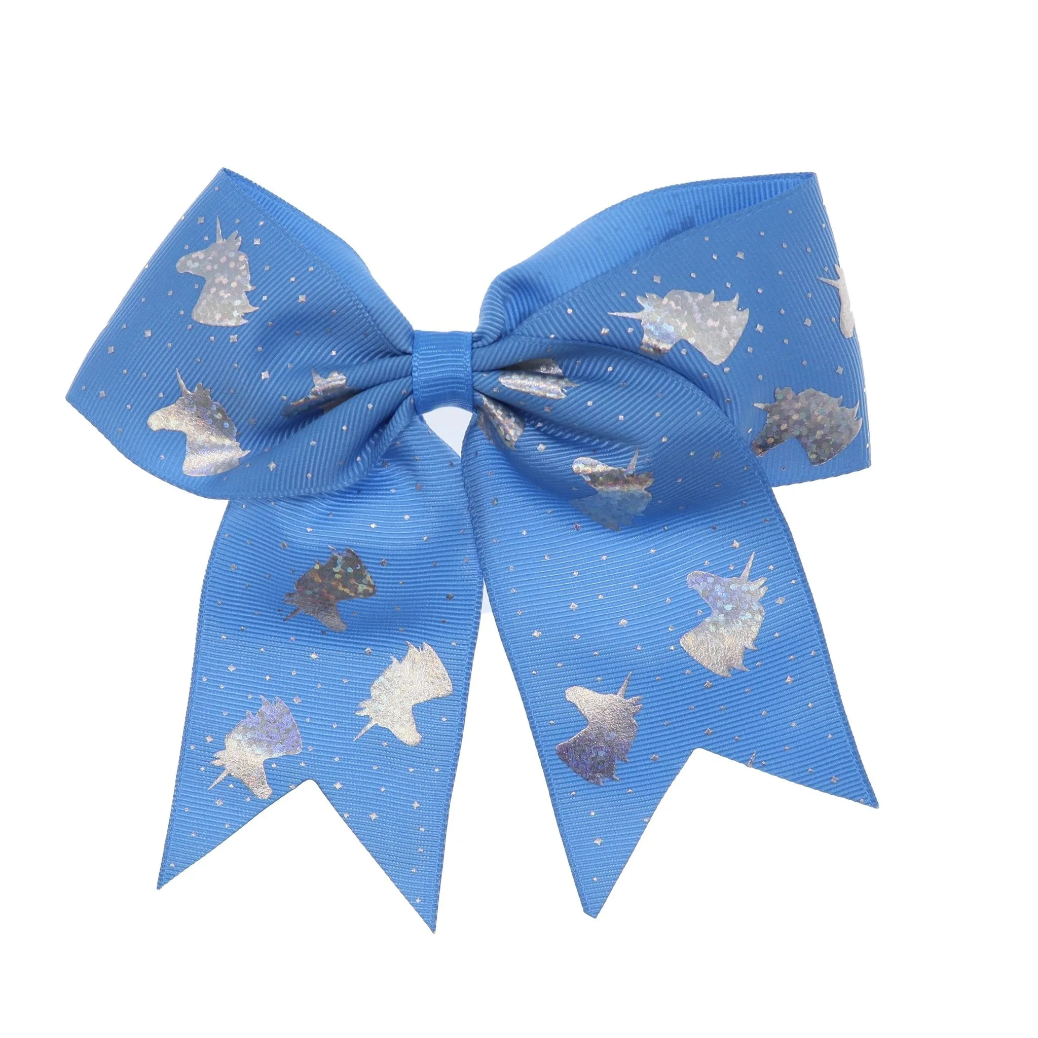 Large Unicorn Glitter Bow