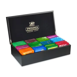 Loose Leaf Pyramid Tea Box - 8 Compartment Filled