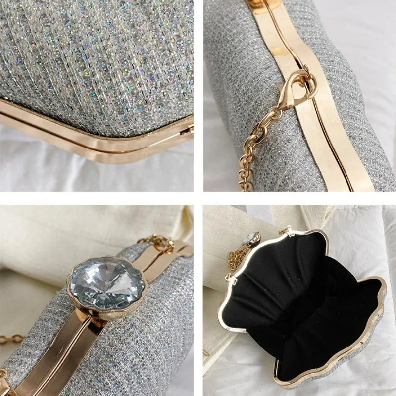 Luxury Evening Shell Shaped Clutch Bags