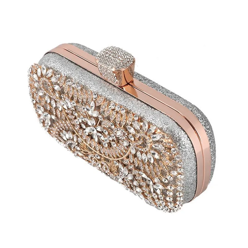 Luxy Moon Diamond Clutch Bags for Weddings