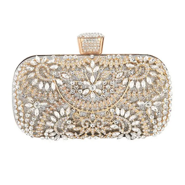 Luxy Moon Diamond Clutch Bags for Weddings