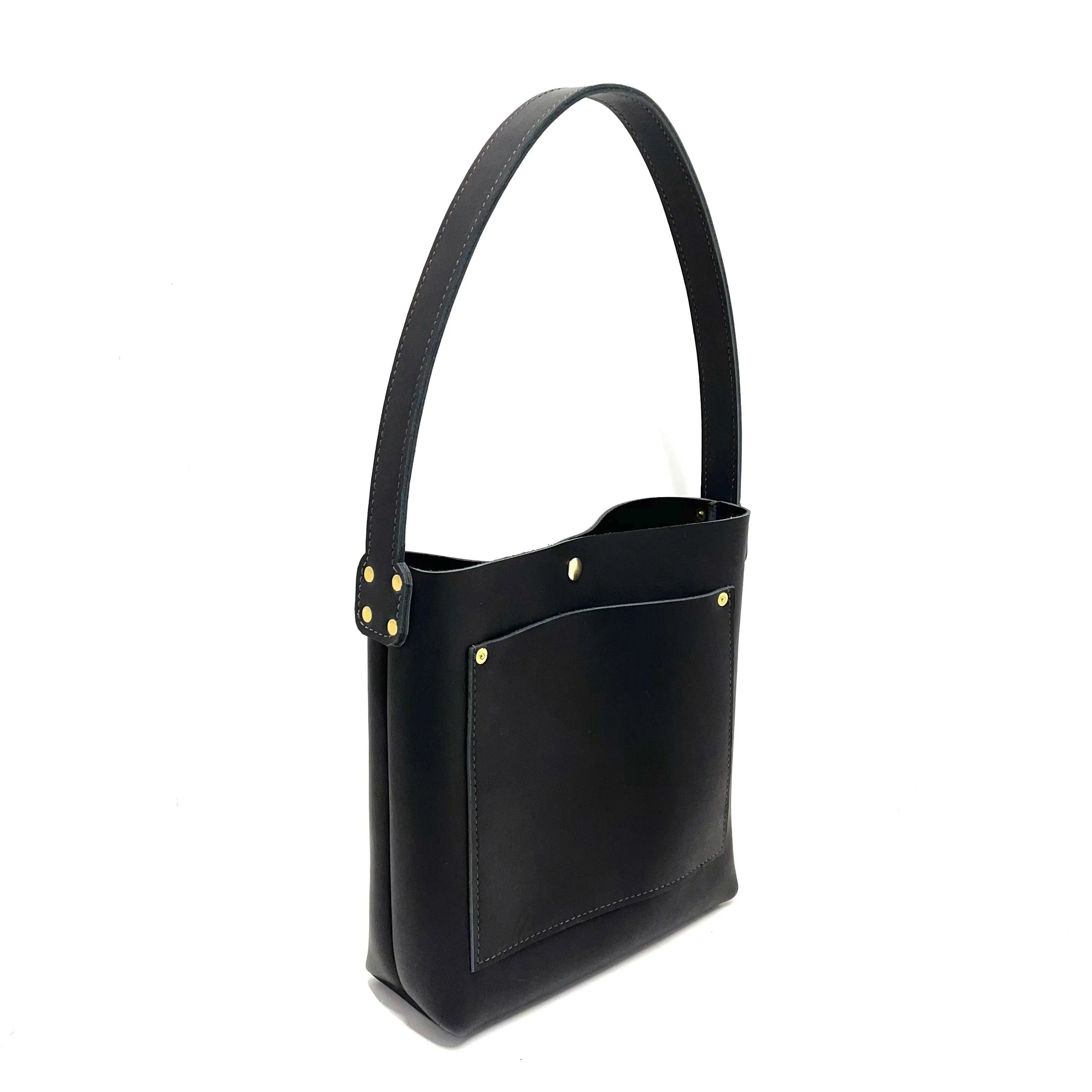 Mini Hobo Tote in Black