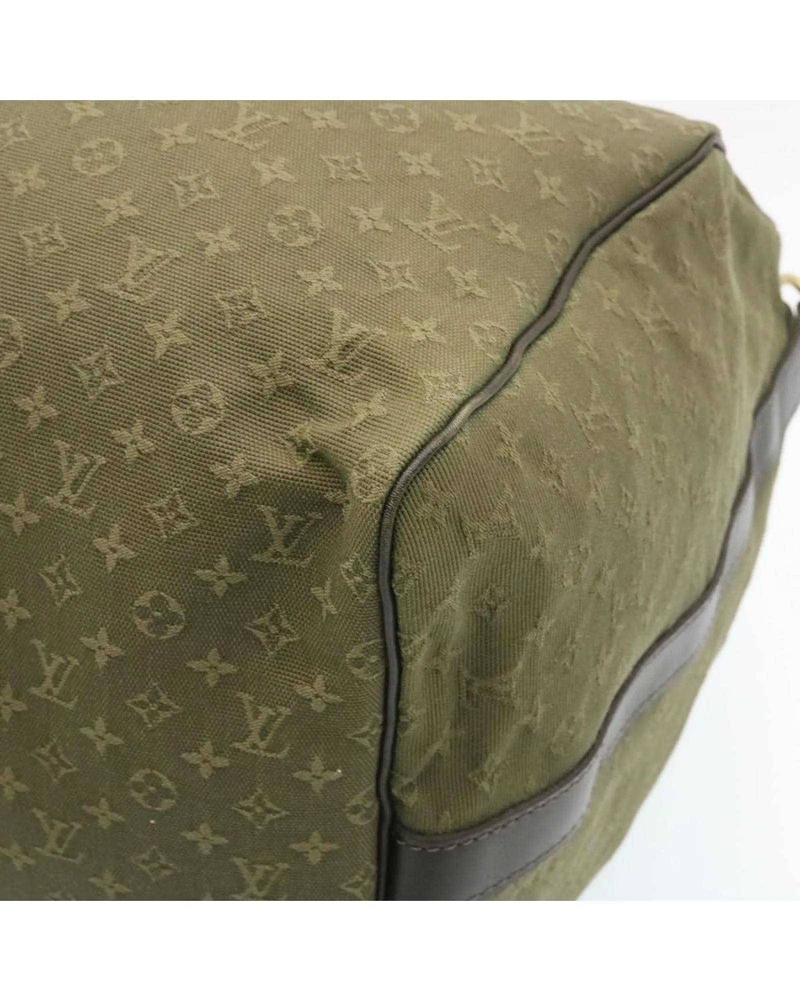 Mini Monogram Keepall Bandouliere55 Boston Bag - Khaki