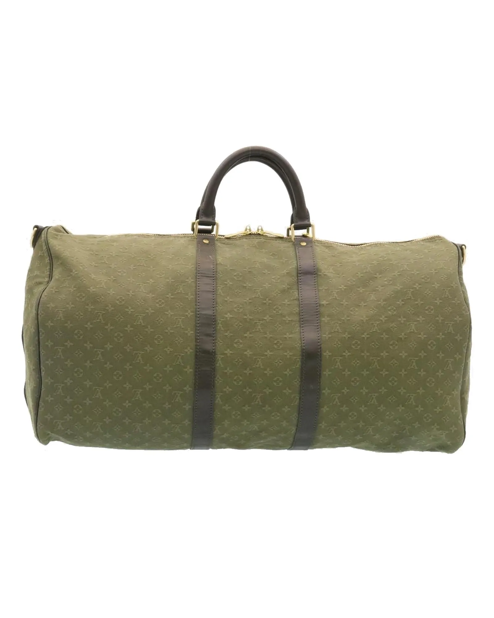 Mini Monogram Keepall Bandouliere55 Boston Bag - Khaki