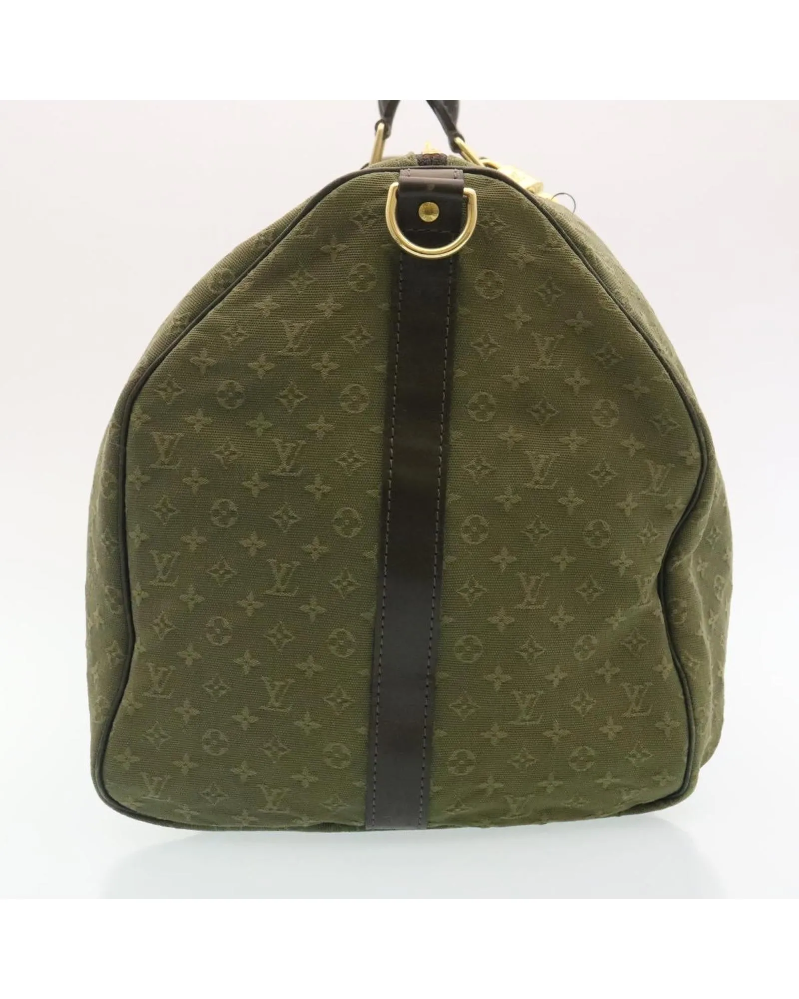 Mini Monogram Keepall Bandouliere55 Boston Bag - Khaki