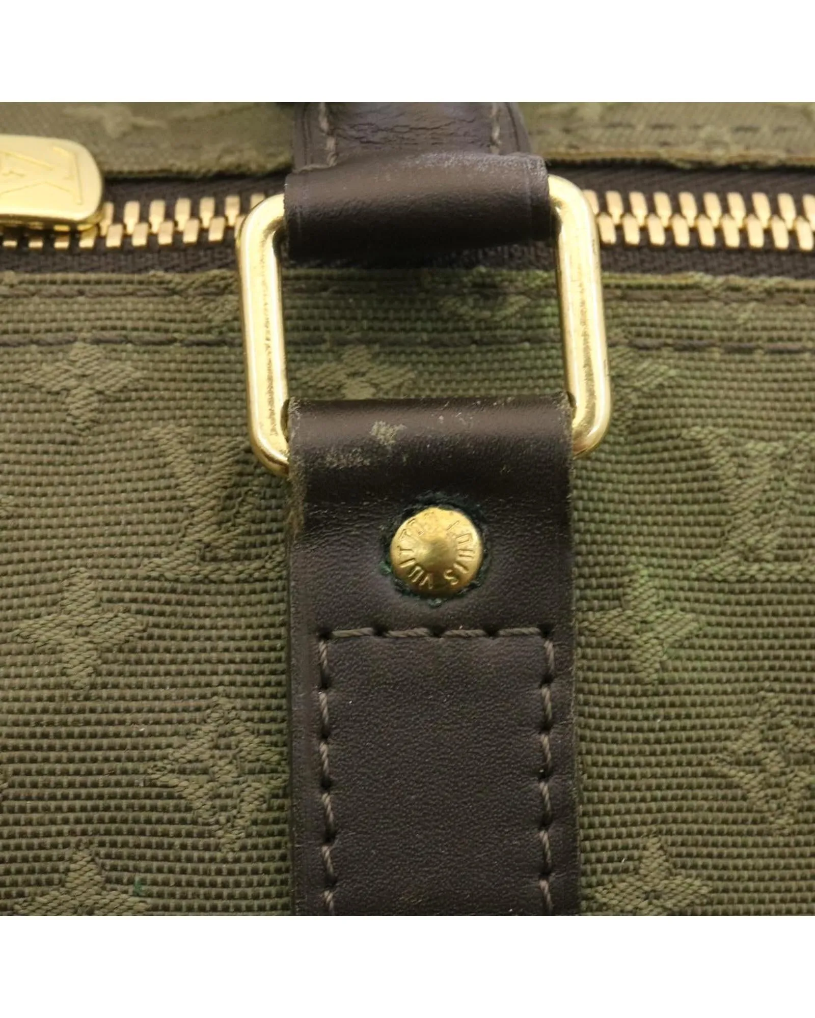 Mini Monogram Keepall Bandouliere55 Boston Bag - Khaki