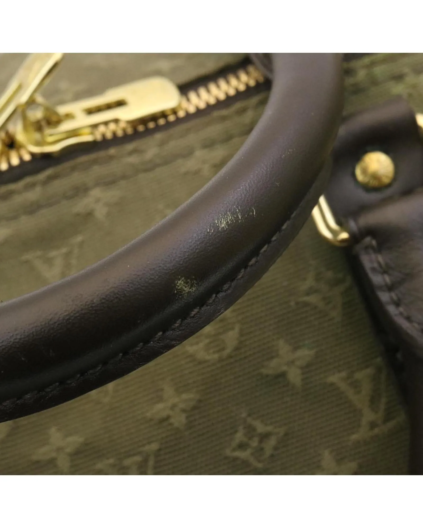 Mini Monogram Keepall Bandouliere55 Boston Bag - Khaki