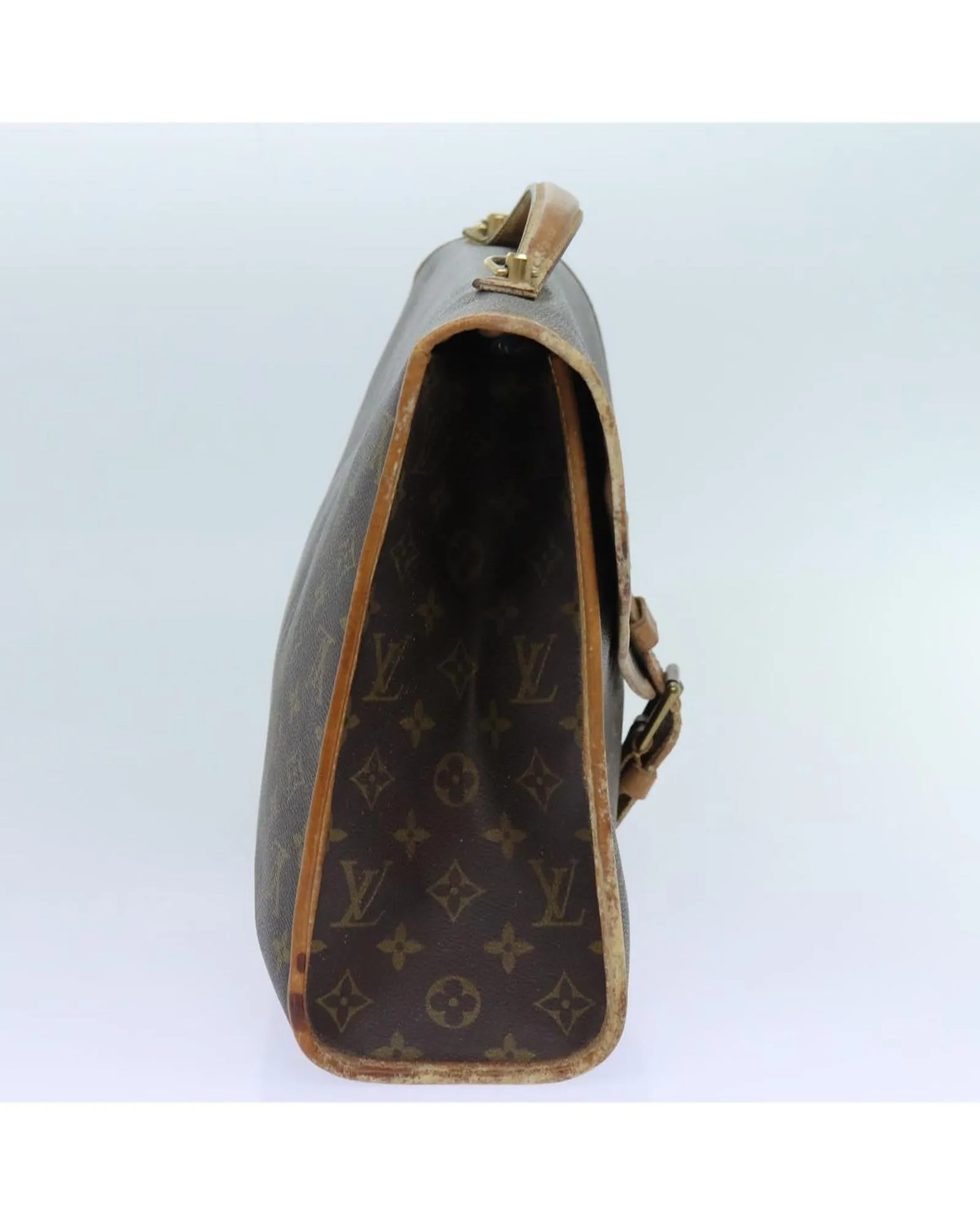 Monogram Canvas Hand Bag with Shoulder Strap - France