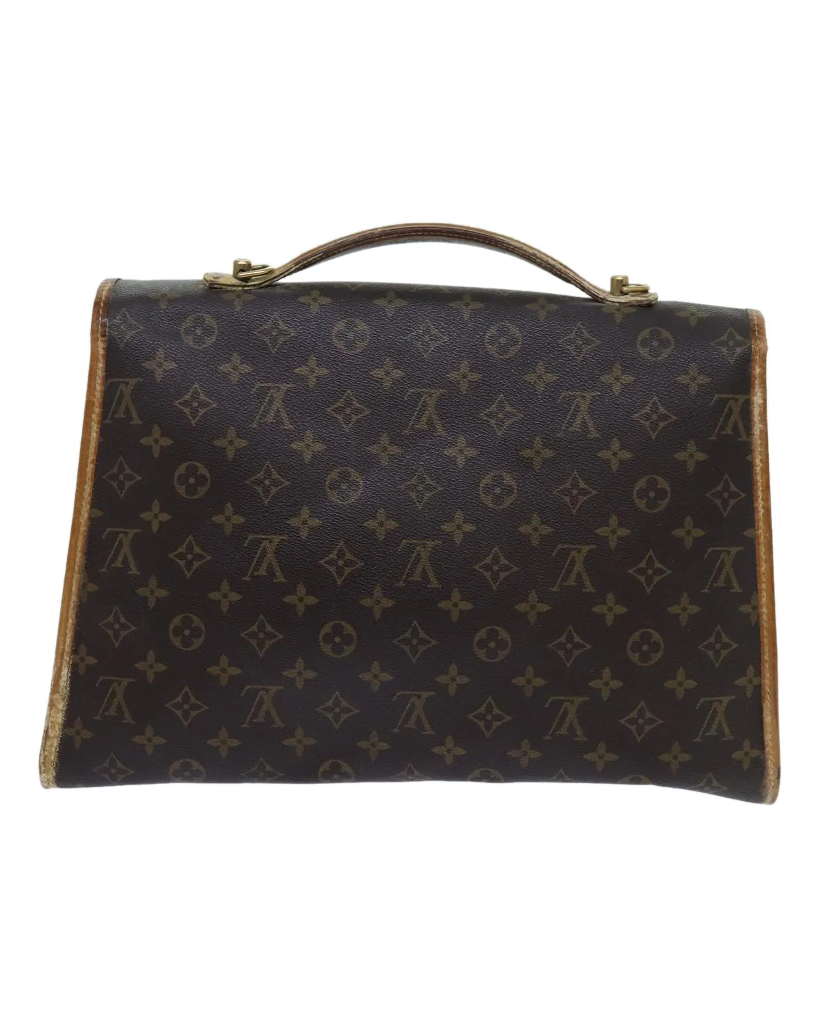 Monogram Canvas Hand Bag with Shoulder Strap - France