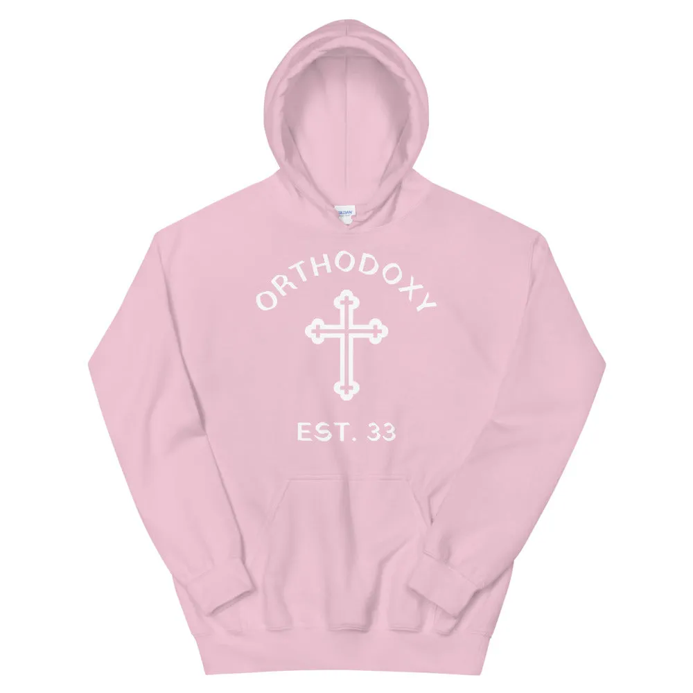 Orthodoxy Est. 33 Unisex Hoodie