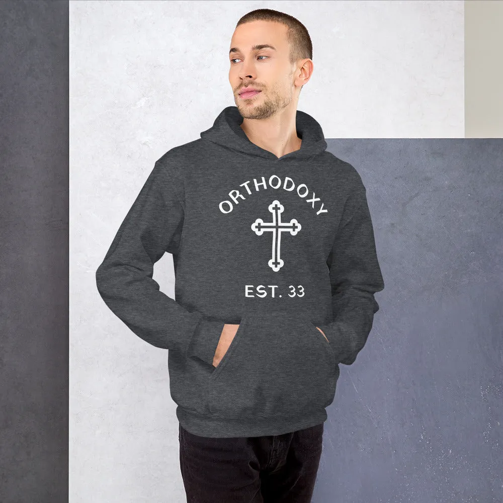 Orthodoxy Est. 33 Unisex Hoodie