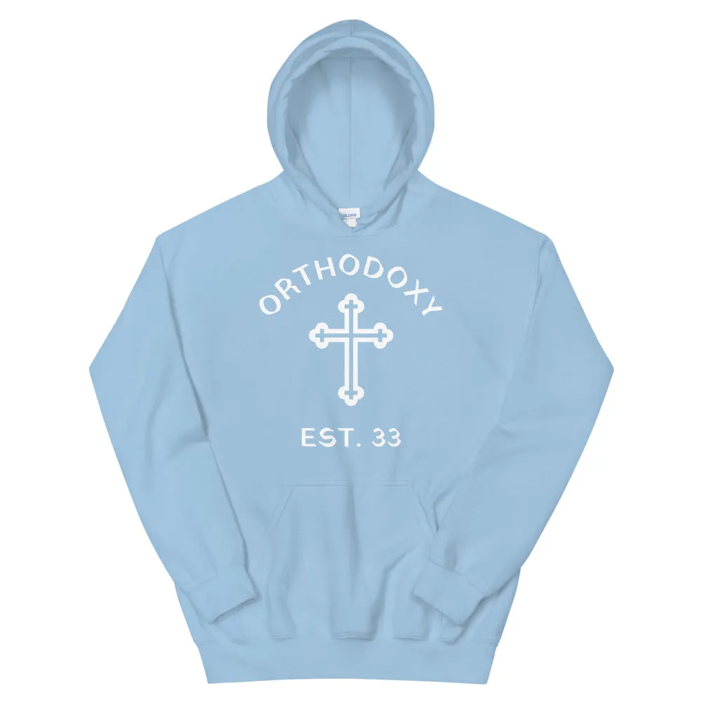 Orthodoxy Est. 33 Unisex Hoodie