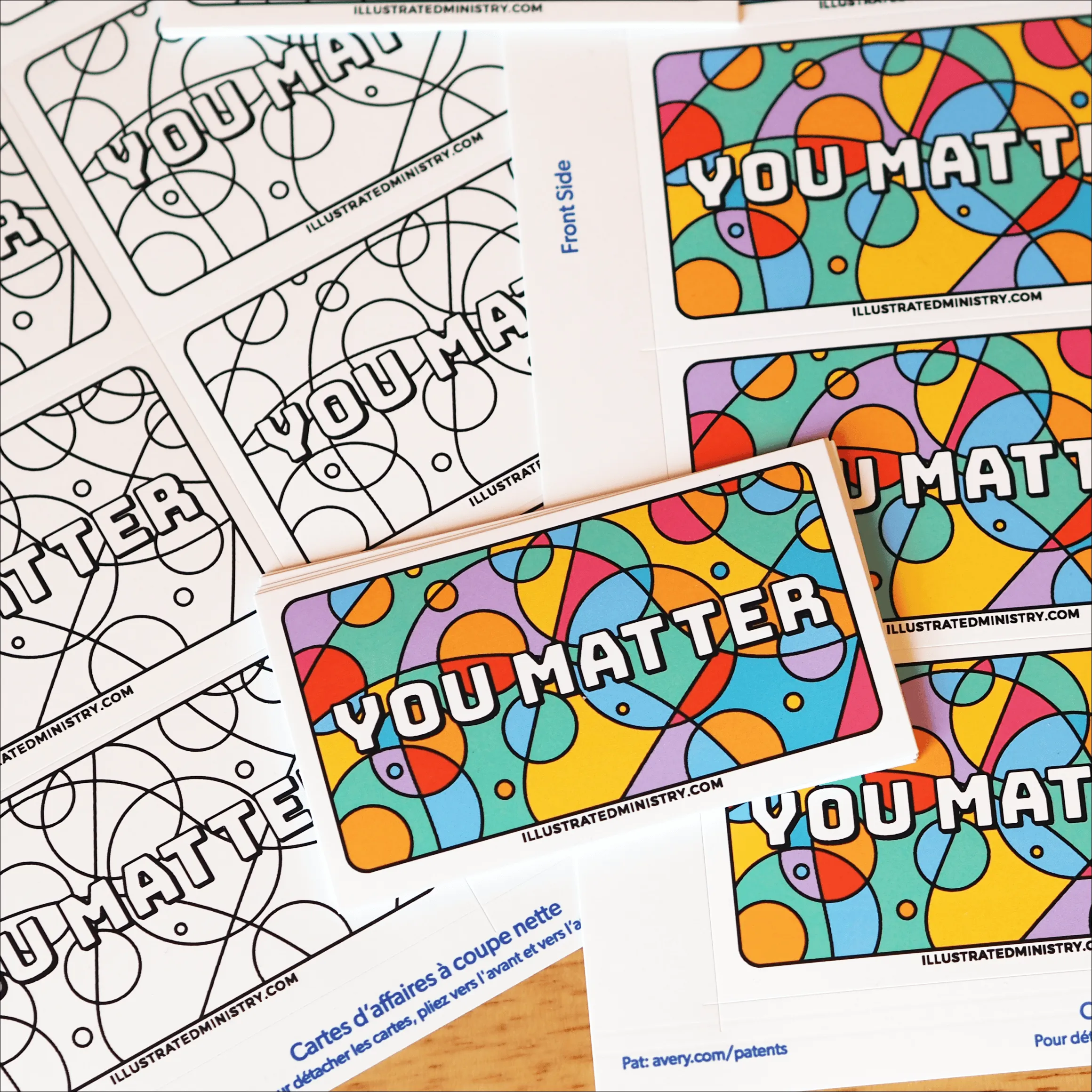 "You Matter" Backpack Tags