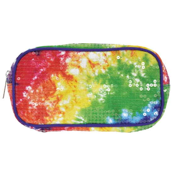 Rainbow Tie Dye Sequin Case