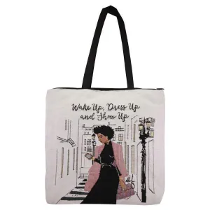 SHOW UP TOTEBAG