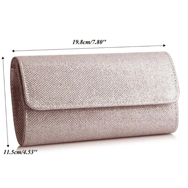 Stunning Envelope Shoulder Clutch Bag